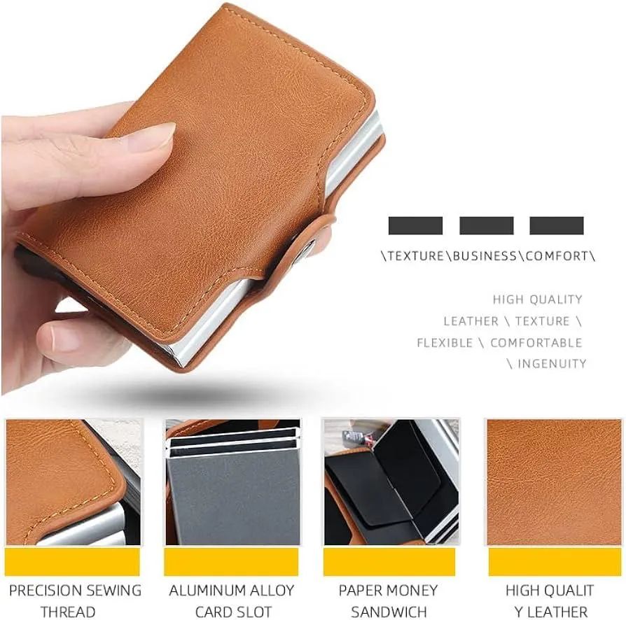 Pop-up Card Holder Wallet (RFID)